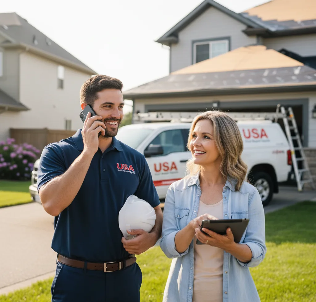 USA Roof Repair Experts customer support in Sterling Heights